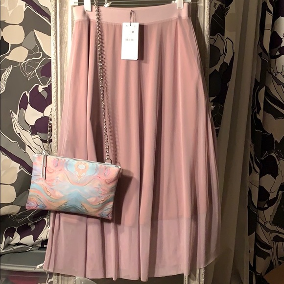 Bershka Calf length skirt - Picture 3 of 4